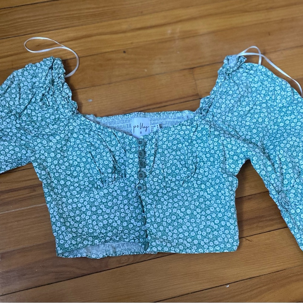 Princess polly floral crop top